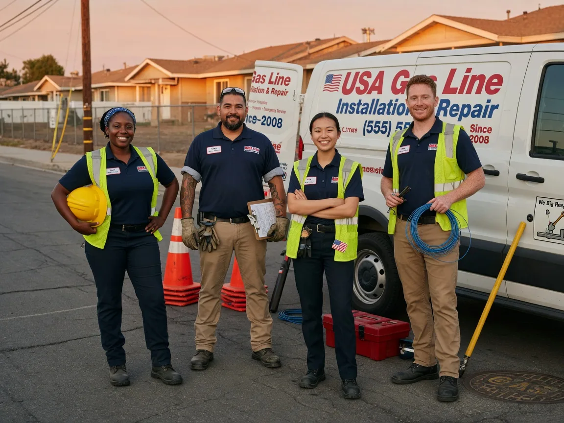 Gas Line Installation company in Trinity Center, CA